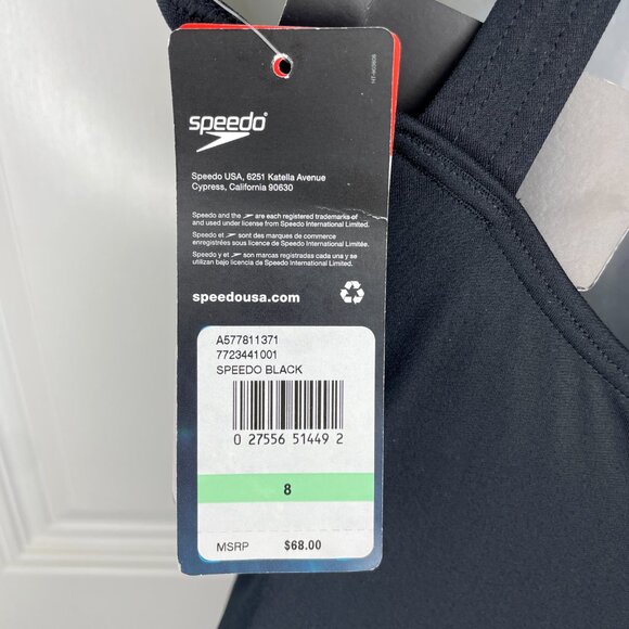 Speedo Women's Swimsuit One Piece Endurance Ultraback Solid - Picture 7 of 9